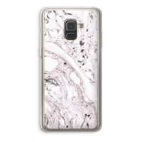 Mengelmoes: Samsung Galaxy A8 (2018) Transparant Hoesje Mengelmoes: Samsung Galaxy A8 (2018) Transparant Hoesje