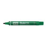 Permanente markeerstift Pentel N50-BE Groen 12 Onderdelen
