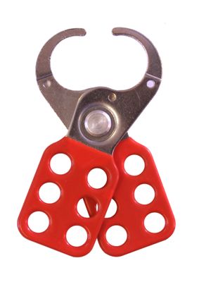 AMW Lock Out Hangslotbeugel 25mm Metaal Vinyl Gecoat