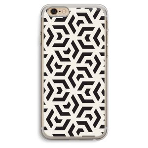 Crazy pattern: iPhone 6 Plus / 6S Plus Transparant Hoesje