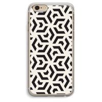 Crazy pattern: iPhone 6 Plus / 6S Plus Transparant Hoesje