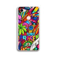 Represent: Google Pixel 3 XL Transparant Hoesje