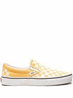 Vans chaussures de skate Classic 'Checkerboard' - Jaune