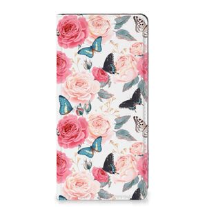 OPPO Reno8 T 4G Smart Cover Butterfly Roses
