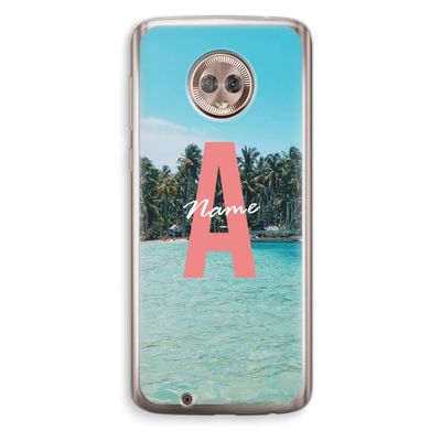 Pacific Dream: Motorola Moto G6 Transparant Hoesje