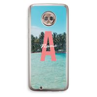 Pacific Dream: Motorola Moto G6 Transparant Hoesje