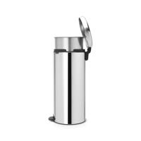 Brabantia NewIcon Pedaalemmer - 30 liter - metalen binnenemmer - brilliant steel 114762