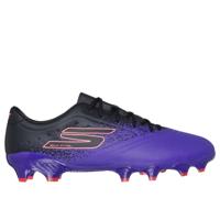 Skechers Razor 1.5 Academy Gras Voetbalschoenen (FG) Paars Zwart Oranje