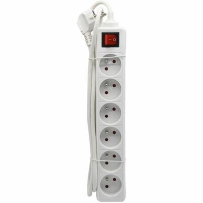 Stopcontactenstrip 6 Tomas met Interruptor GAO (1,4 m)