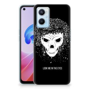 Silicone Back Case OPPO A96 | OPPO A76 Skull Hair