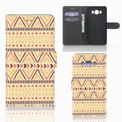 Samsung Galaxy J7 2016 | Telefoon Hoesje | Aztec Yellow