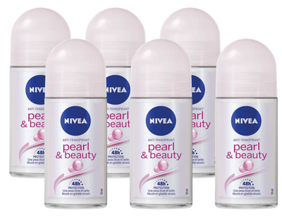 Nivea Pearl & Beauty Roll-on Voordeelverpakking