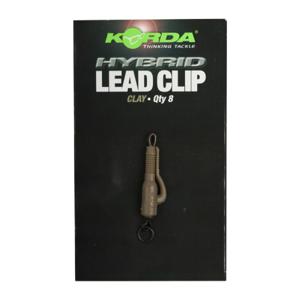 Korda Hybrid Lead Clips Clay