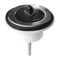 Nemo Skill wastafelplug met rubber stop 54 x D 63 mm kunststof G134409 - thumbnail