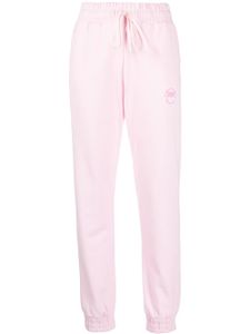 PINKO pantalon de jogging à imprimé Love Birds - Rose