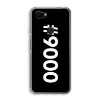 #9000: Google Pixel 3a Transparant Hoesje