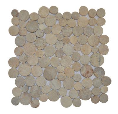 Stabigo Mosaic coin cristal onyx 30x30 cm