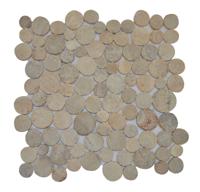 Stabigo Mosaic coin cristal onyx 30x30 cm
