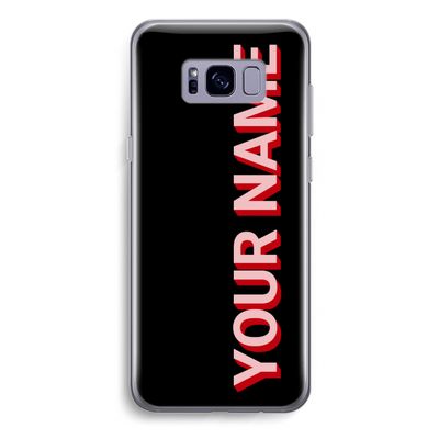 Namecase: Samsung Galaxy S8 Plus Transparant Hoesje