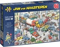 Jan van Haasteren - Verkeerschaos Puzzel 3000 Stukjes