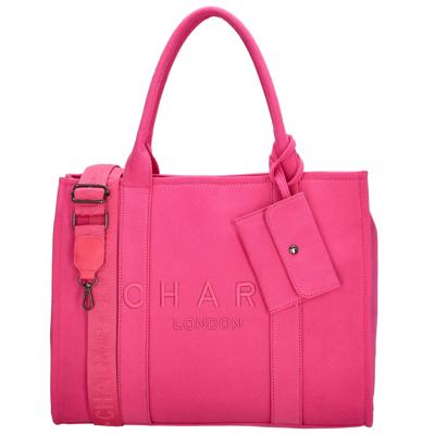 Charm London Laptoptas 15.6'' Bond Fuchsia