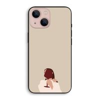 I drink wine: iPhone 13 mini Biologisch afbreekbaar hoesje