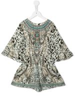 Camilla combishort Snow Whispers à imprimé animalier - Tons neutres Camilla combishort Snow Whispers à imprimé animalier - Tons neutres