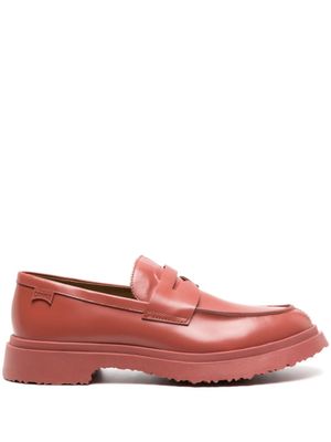 Camper mocassins en cuir Walden à entaille penny - Rouge
