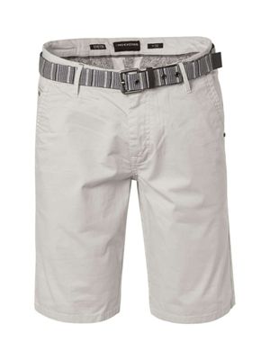 Short chino stretch garment dyed wi chalk