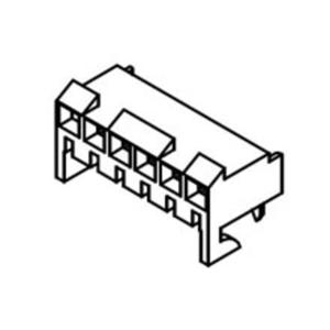 Molex 9484078 Female header, inbouw (standaard) Inhoud: 1 stuk(s) Tray