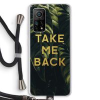Take me back: Xiaomi Mi 10T 5G Transparant Hoesje met koord