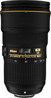 Nikon AF-S NIKKOR 24–70 mm 1:2.8E ED VR SLR Standaardzoomlens Zwart - thumbnail