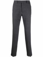 SANDRO pantalon de costume droit en laine - Gris