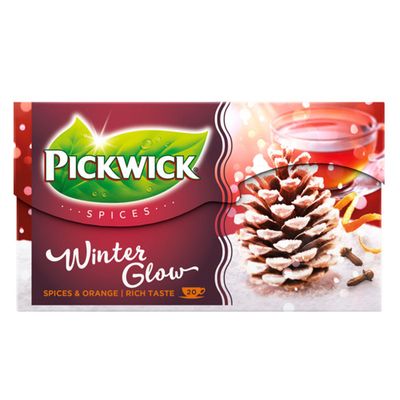 Pickwick - Spices Winterglow zwarte thee - 20 zakjes Pickwick - Spices Winterglow zwarte thee - 20 zakjes