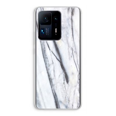 Gestreepte marmer: Xiaomi Mi Mix 4 Transparant Hoesje