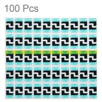 100 stuks voor iPhone 6 Home toets ijzer blad isolerende katoen plakken Sticker