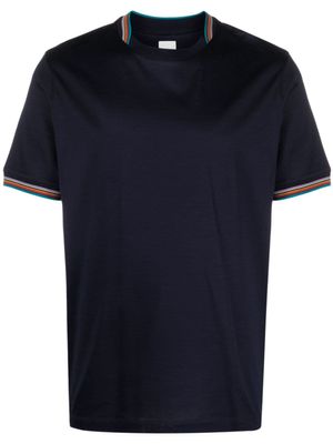 Paul Smith t-shirt Artist Stripe en coton - Bleu