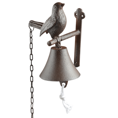 Deurbel vogel met kettinkje