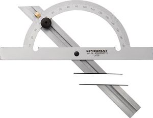 Promat Hoekmeter | gradenboog-d. 200 mm | raillengte 400 mm - 4000858712 - 4000858712