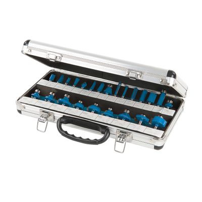 Silverline 24-delige 1/4" TCT frees set | 1/4" - 656577