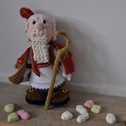 Haakpatroon Sinterklaas Pop