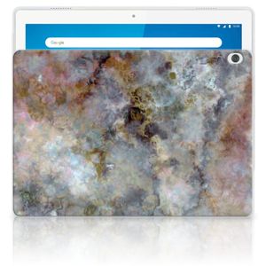 Lenovo Tab M10 Tablet Back Cover Marmer Grijs