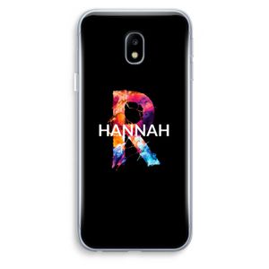 Abstract Spectrum: Samsung Galaxy J3 (2017) Transparant Hoesje