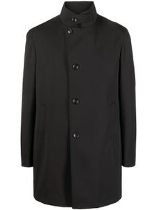 Tagliatore parka Gordon à fermeture asymétrique - Noir