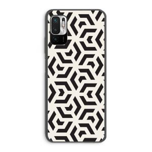 Crazy pattern: Xiaomi Redmi Note 10 5G Transparant Hoesje