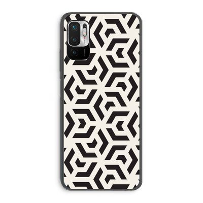 Crazy pattern: Xiaomi Redmi Note 10 5G Transparant Hoesje