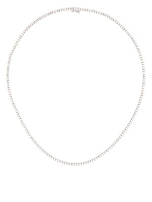 Anita Ko collier ras-du-cou Hepburn en or blanc 18ct serti de diamants - Argent