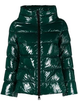 Herno doudoune à effet de brillance - Vert
