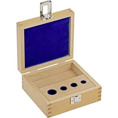 Kern 313020100 Houten gewichtetui 313-020-100, voor nominale waarden 1 mg - 50 g, voor klassen E1+E2, voor model knop/compact