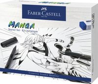 Faber Castell FC-167152 Tekenstift Faber-Castell Pitt Artist Pen Manga Starterset Faber Castell FC-167152 Tekenstift Faber-Castell Pitt Artist Pen Manga Starterset